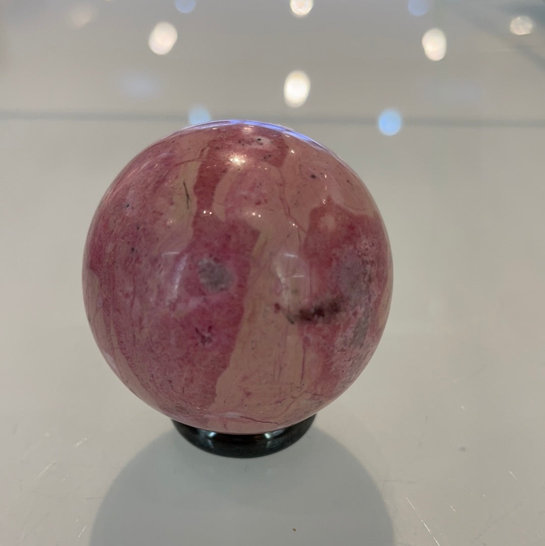 Peruvian Rhodonite Sphere