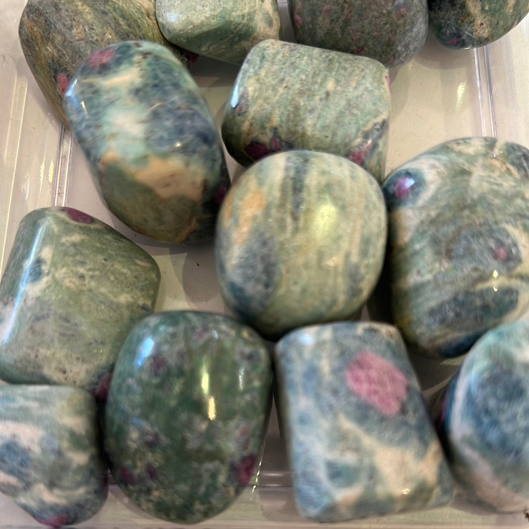 Ruby In Fuchsite Tumble