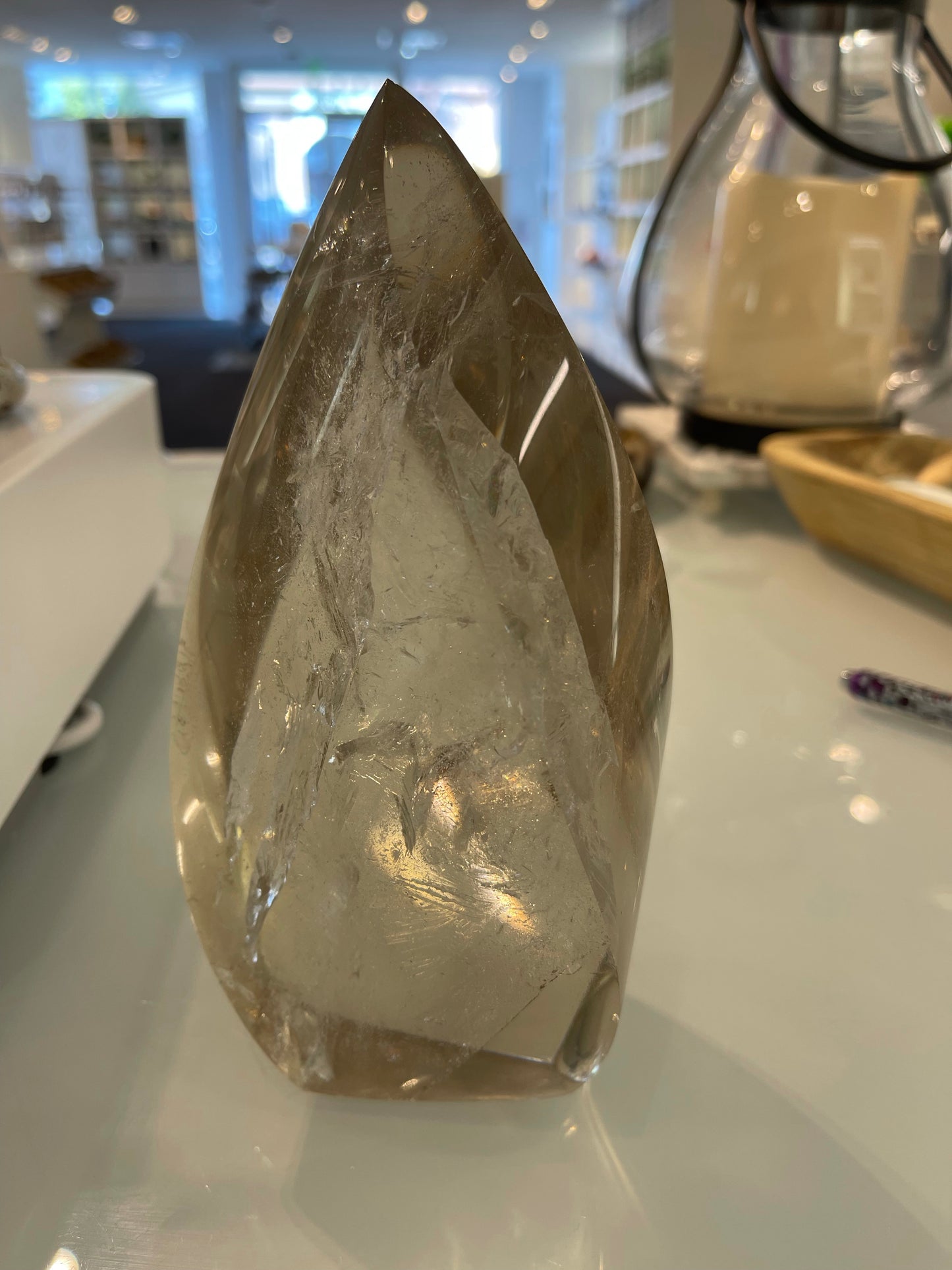 Natural Citrine Flame