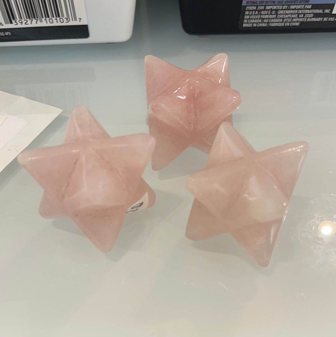 Rose Quartz Merkabah