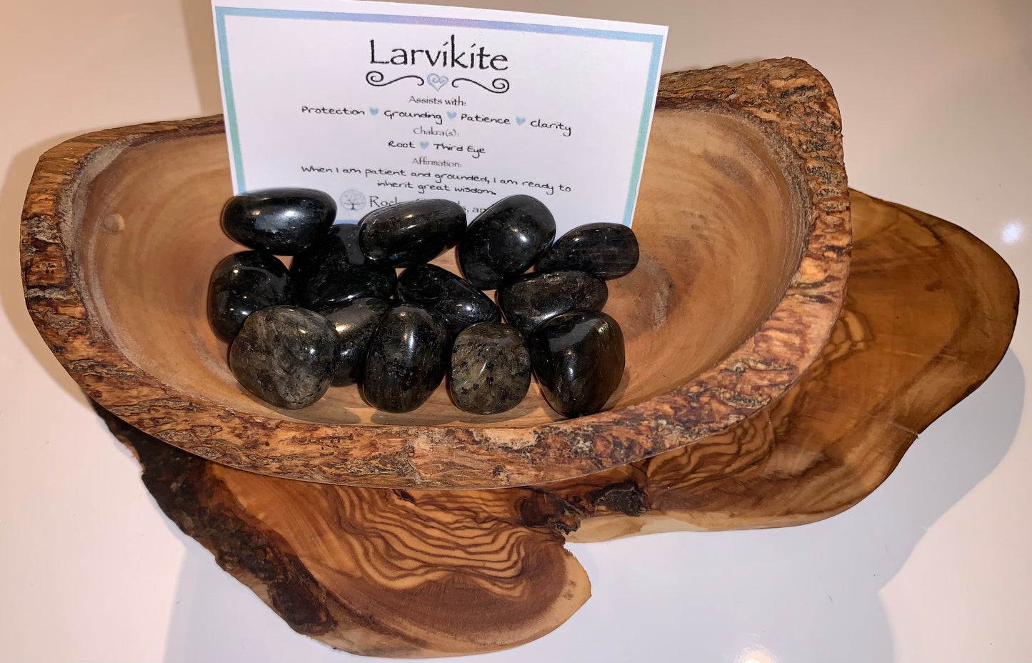 Larvikite Tumble