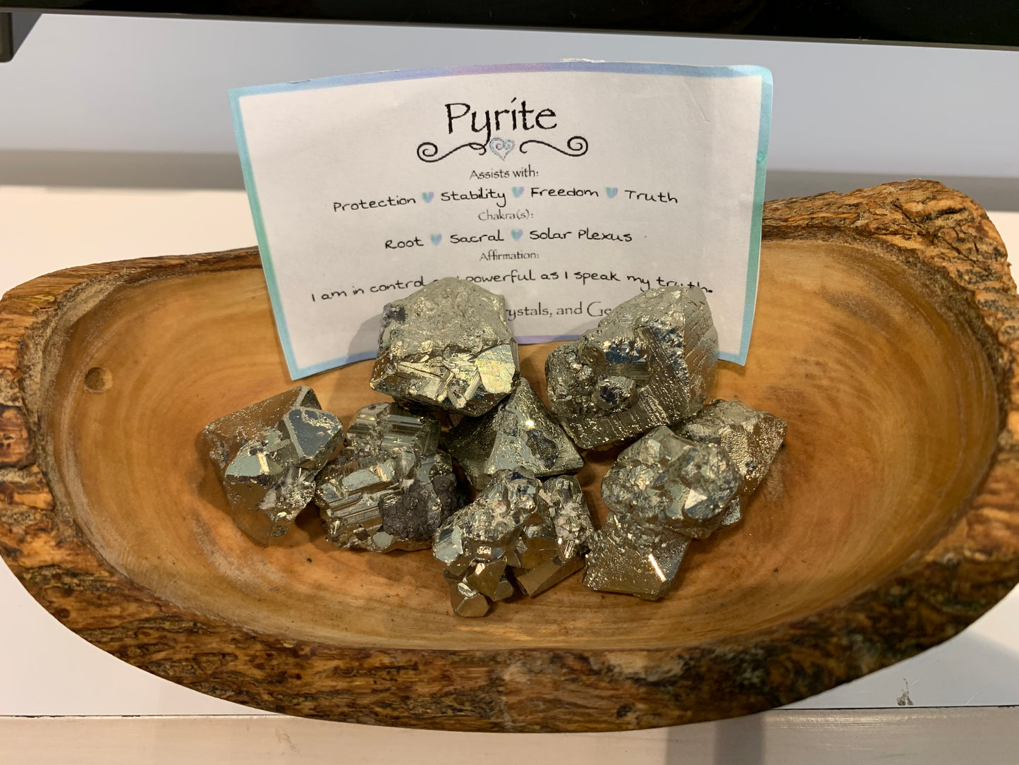 Pyrite point