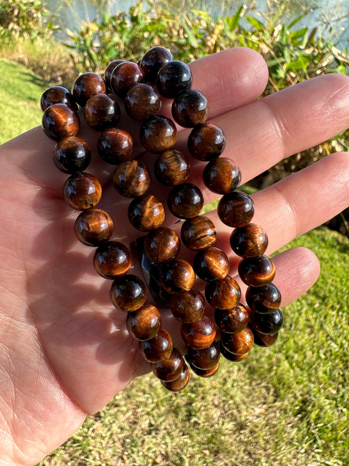 Red Tigers Eye Bracelet