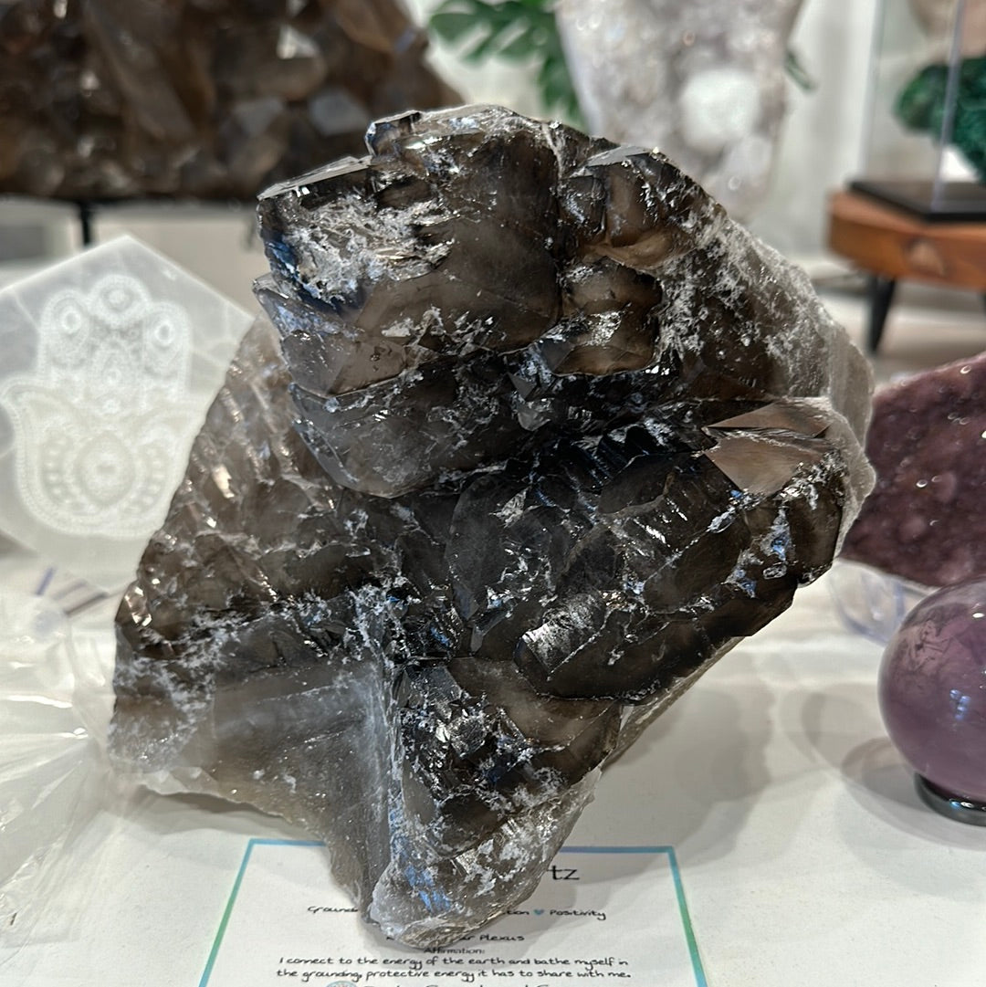 Smoky Quartz Elestial