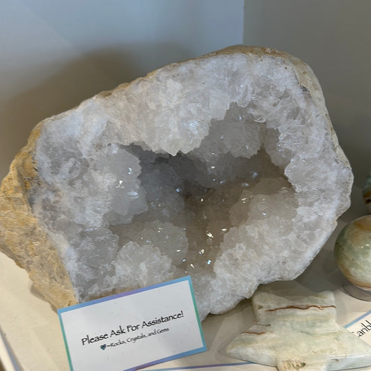 Clear Quartz Geode - Moroccan