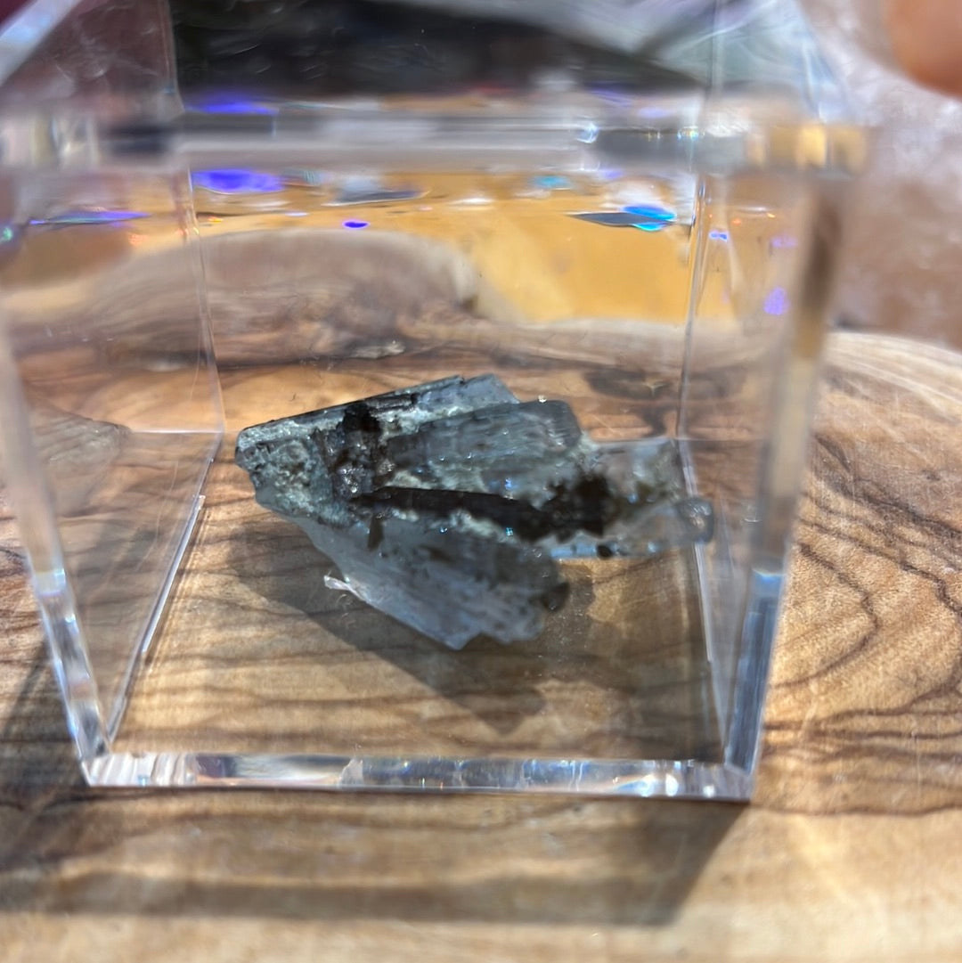 Aquamarine Specimen With Black Tourmaline