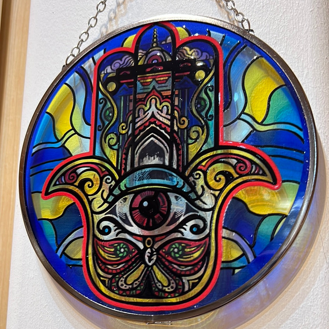 Hamsa Hand Suncatcher