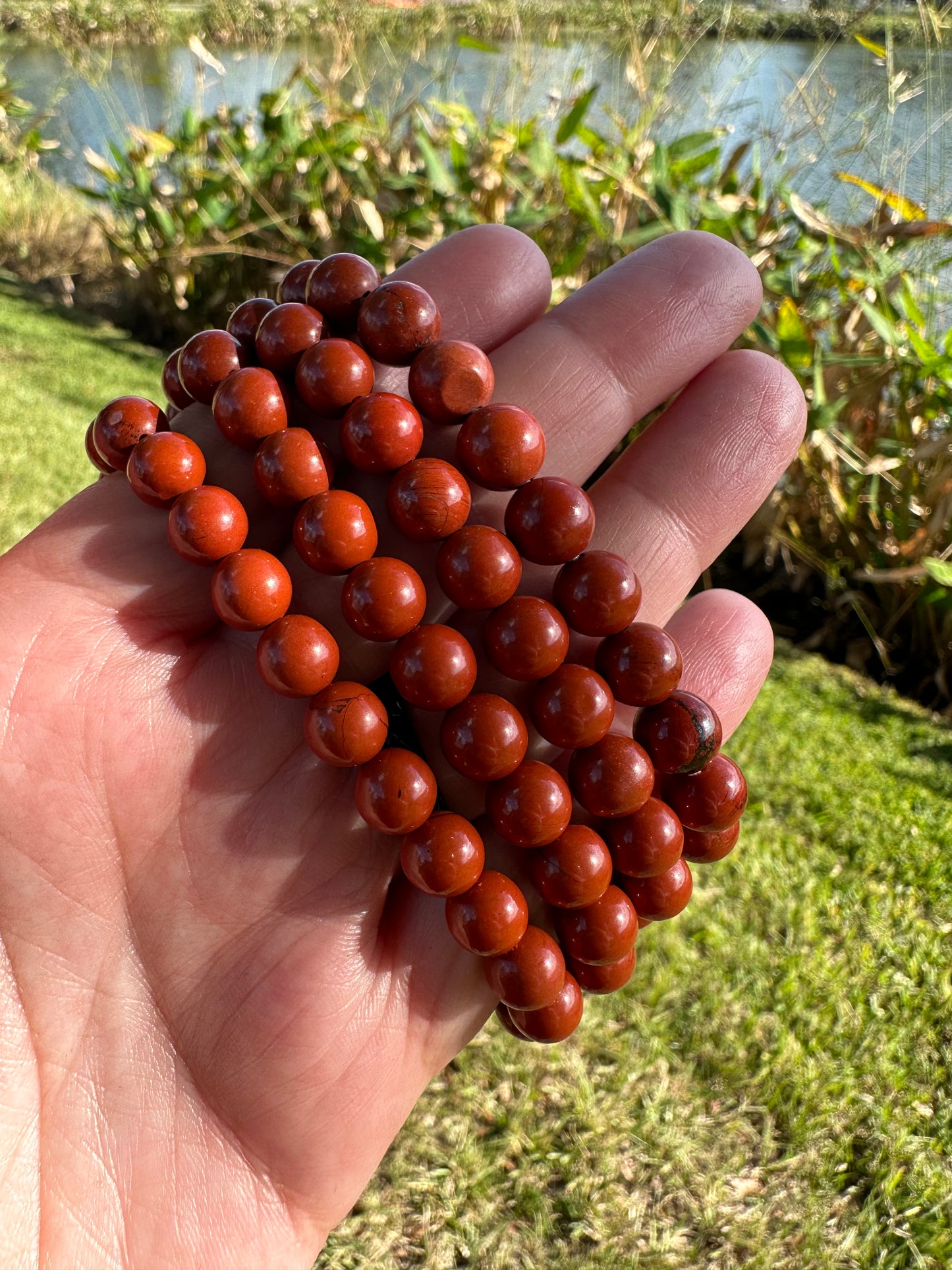 Red Jasper Bracelet 8mm