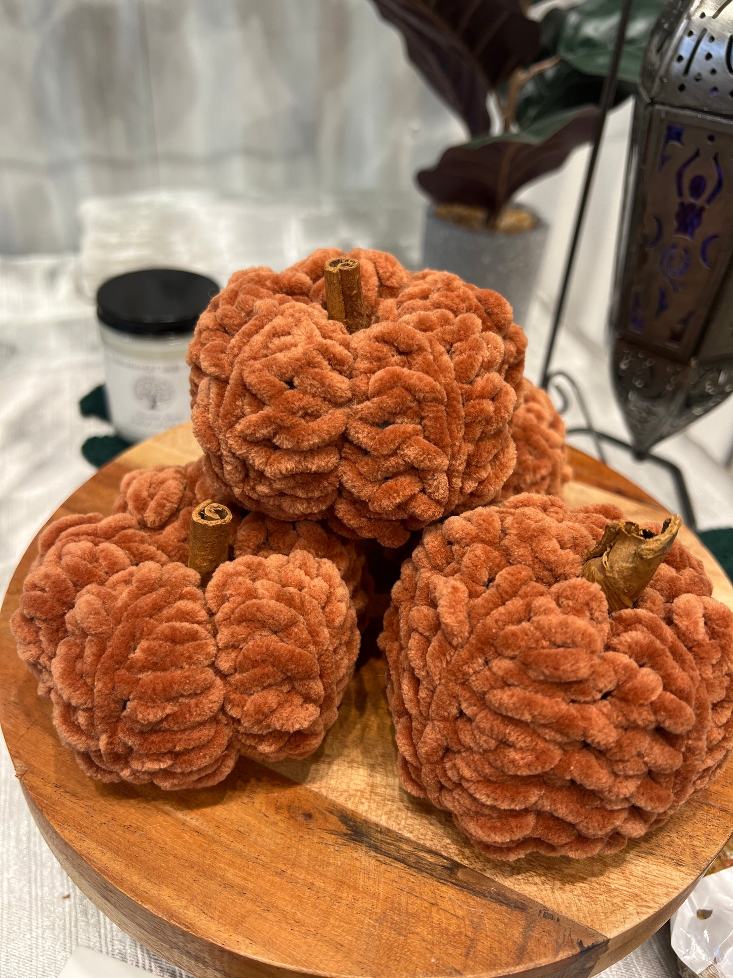Handmade Crochet Pumpkin