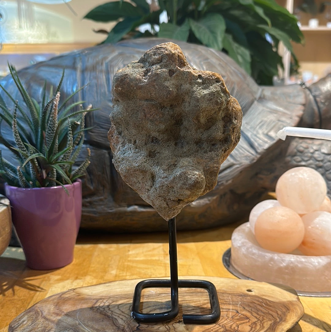 Pink Amethyst on Custom Stand - #12