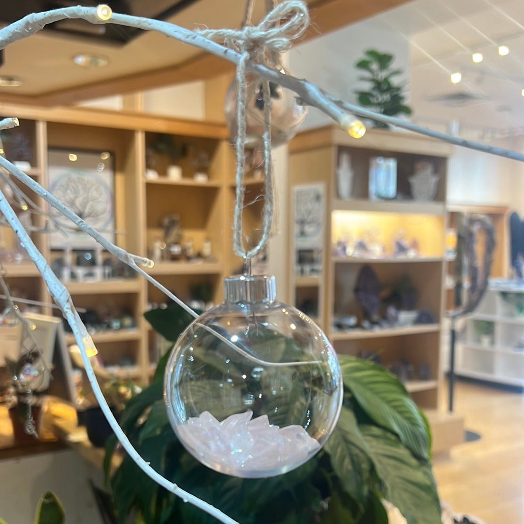 Rose Quartz Manifestation Ornament