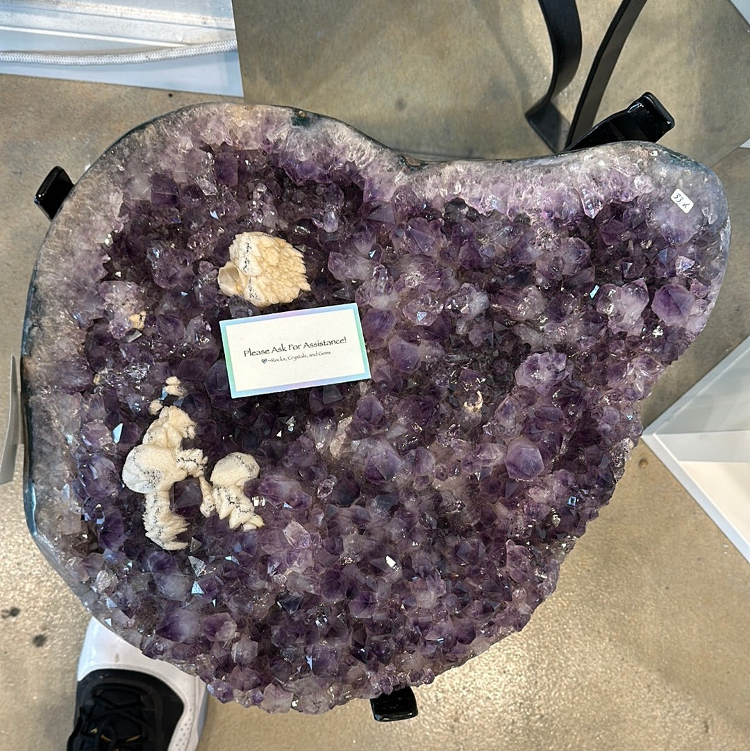 Amethyst on Custom Stand - Brazil