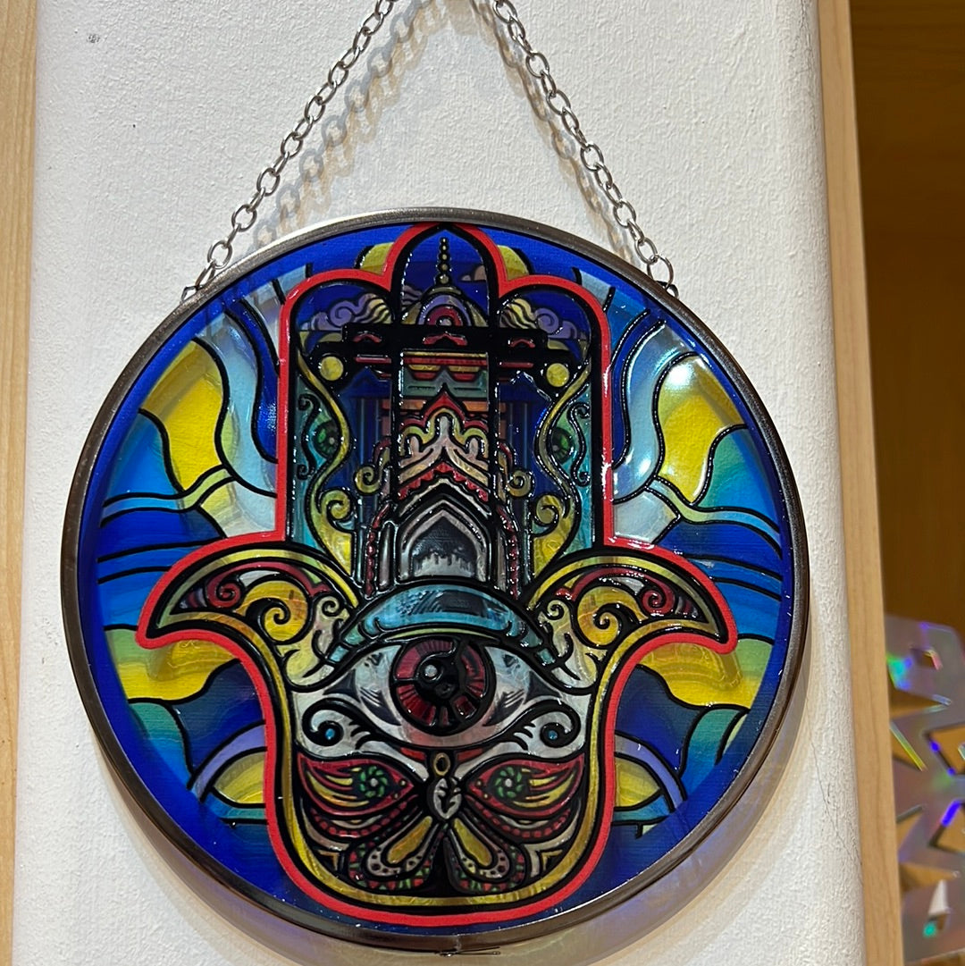 Hamsa Hand Suncatcher