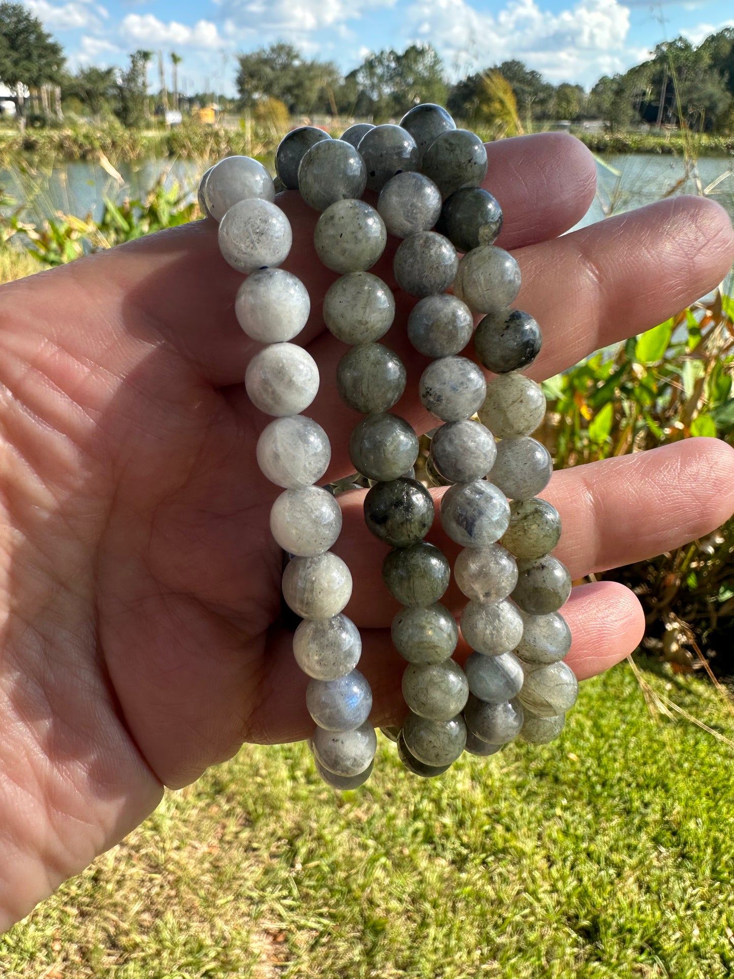 Labradorite bracelet