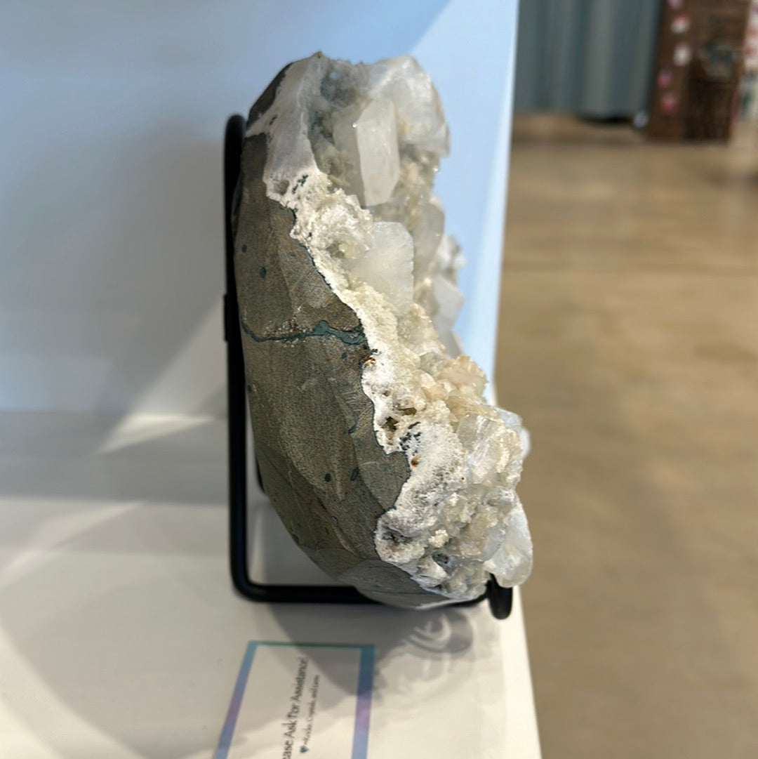 Apophyllite Cluster on Stand