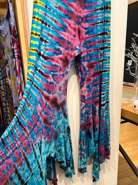 Wide Leg Tie Dye Pants