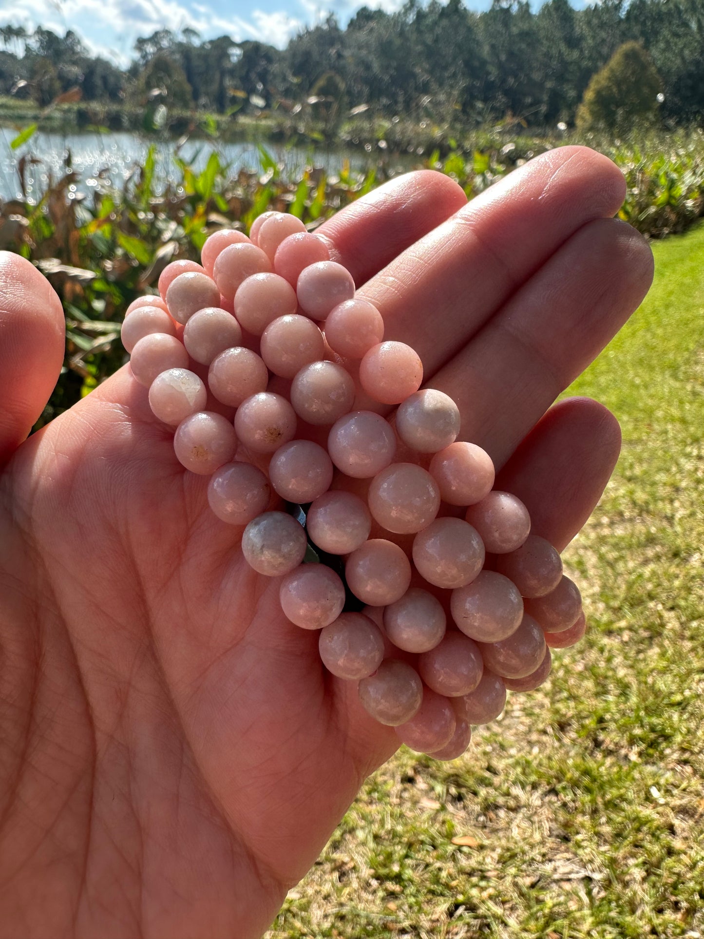 Pink Opal Bracelet