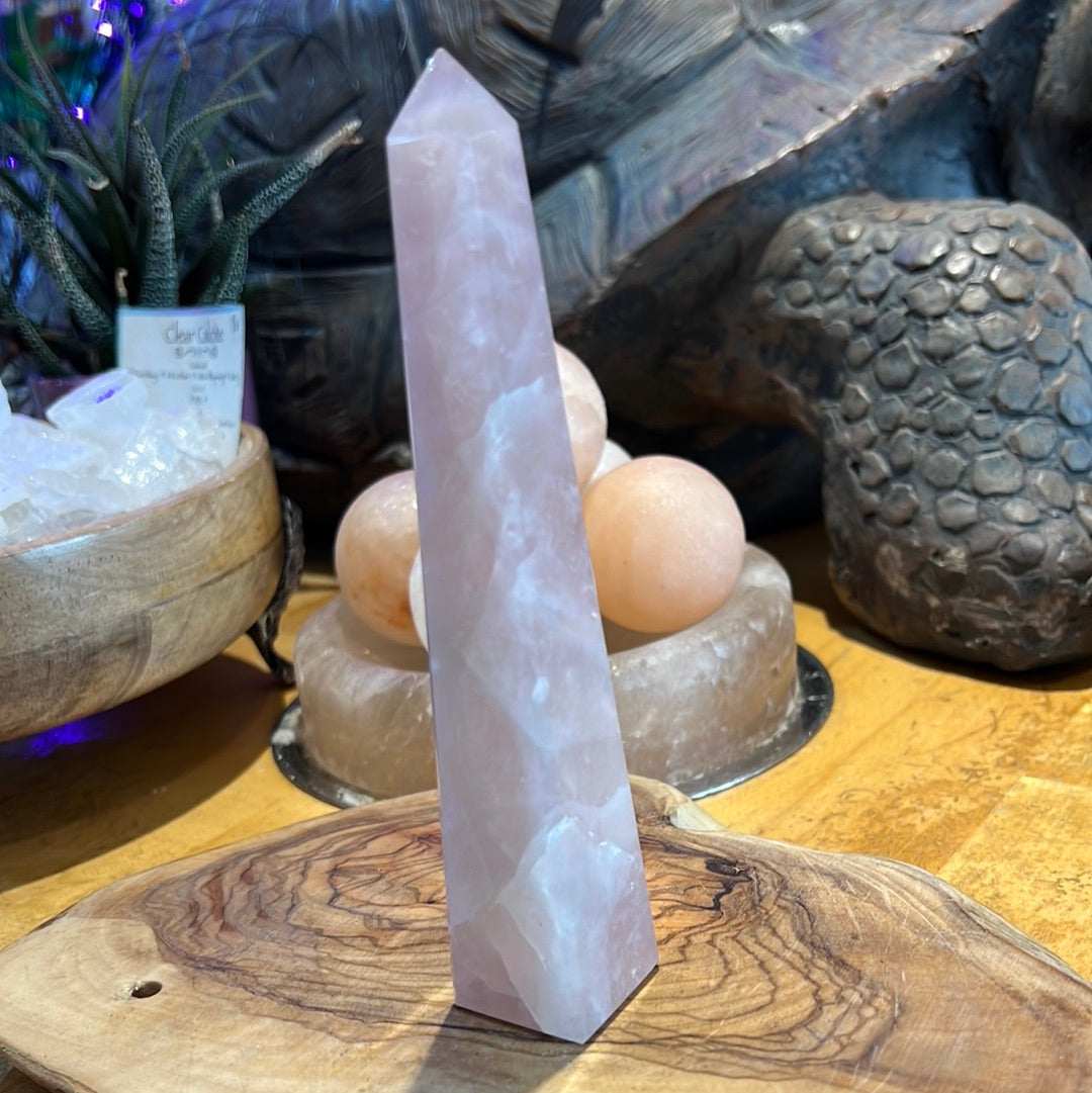 Rose Quartz Obelisk