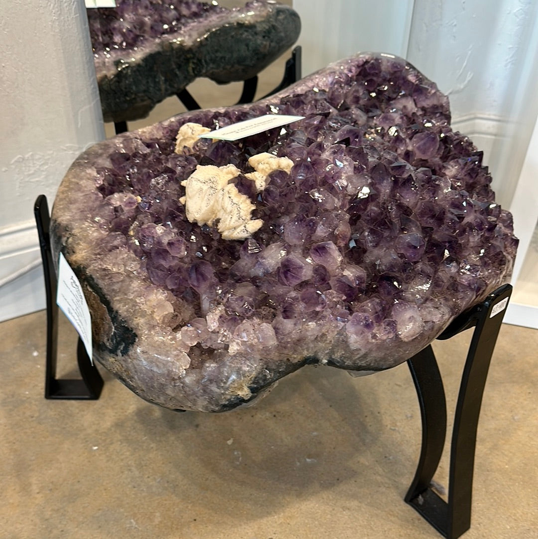 Amethyst on Custom Stand - Brazil