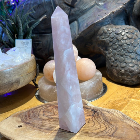 Rose Quartz Obelisk