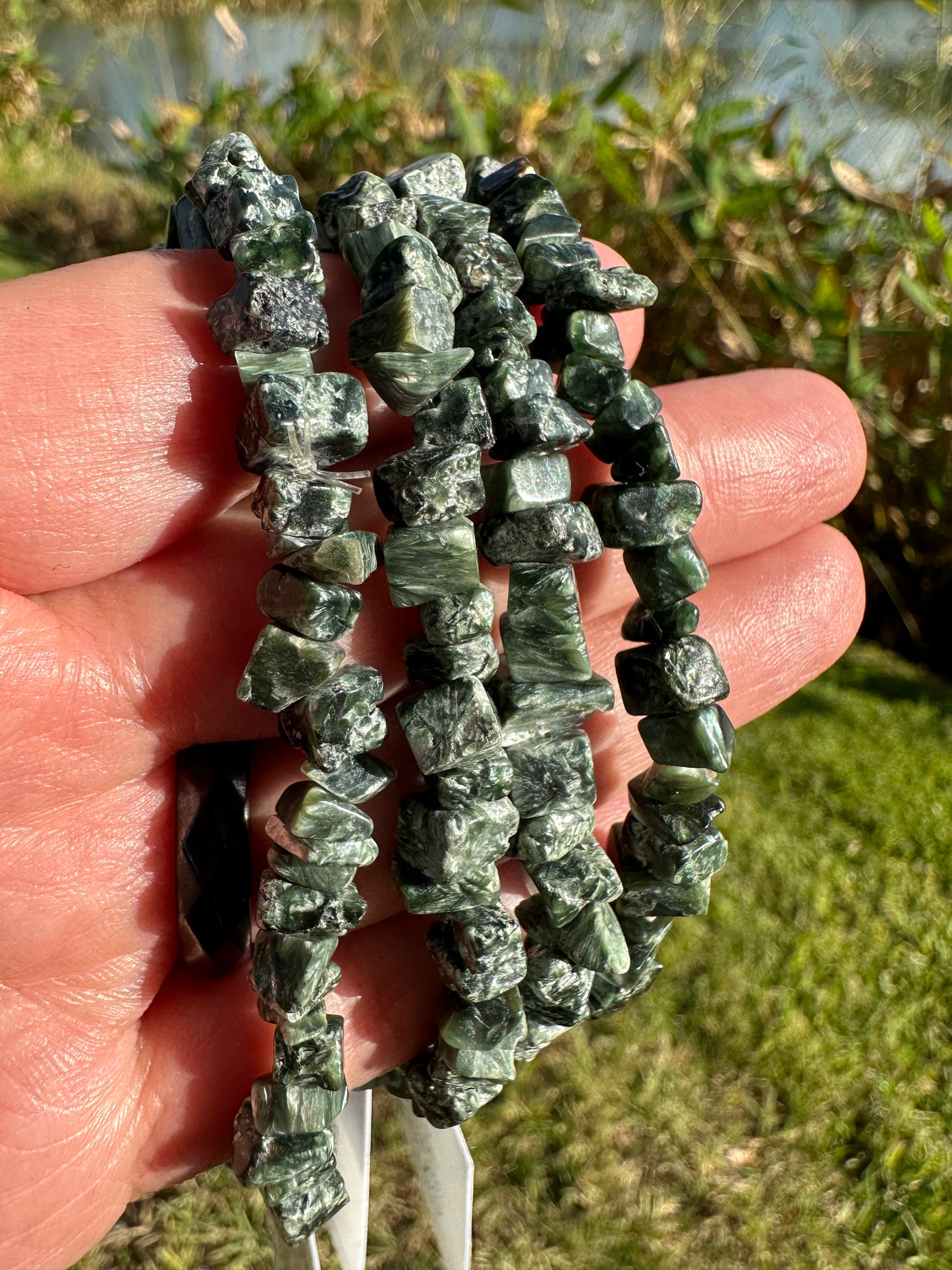 Seraphinite Bracelet