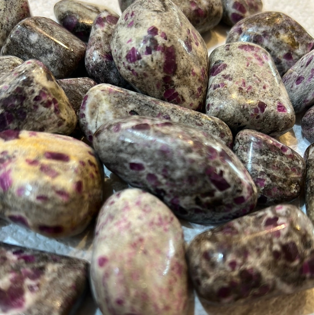 Ruby Albite Tumble
