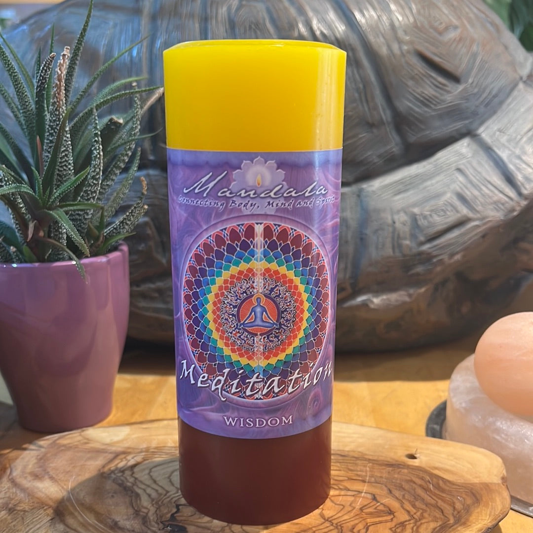 CJ Mandala ~Meditation Wisdom Candle