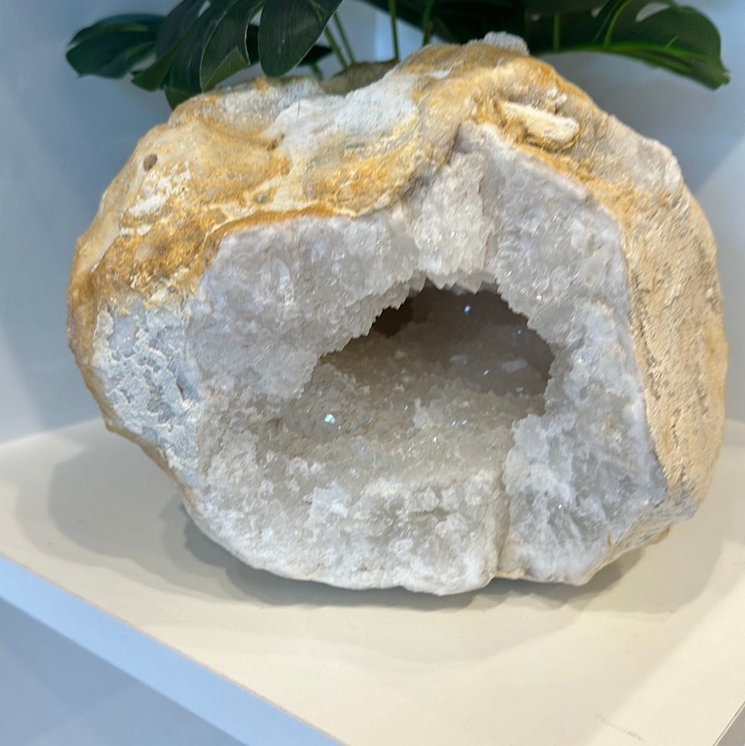 Clear Quartz Geode - Moroccan