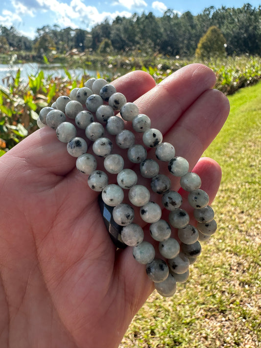 Kiwi Jasper Bracelet 6mm