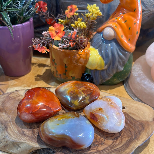 Medium Carnelian Heart