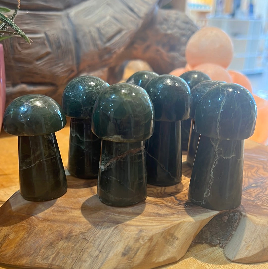 Nephrite Jade Mushroom