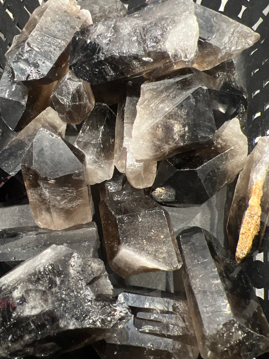 Smoky Quartz Point Unpolished