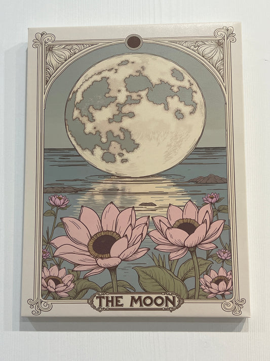 The Moon Canvas Print