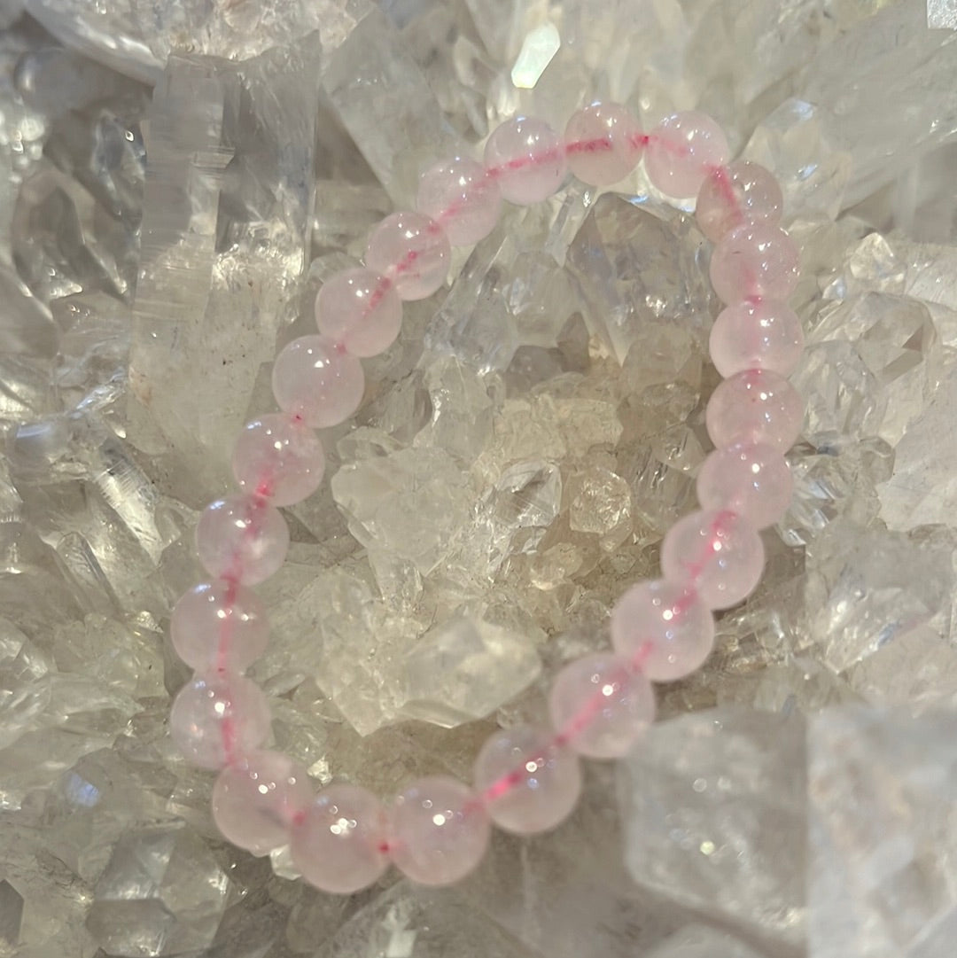 Rose Quartz Bracelet 10mm