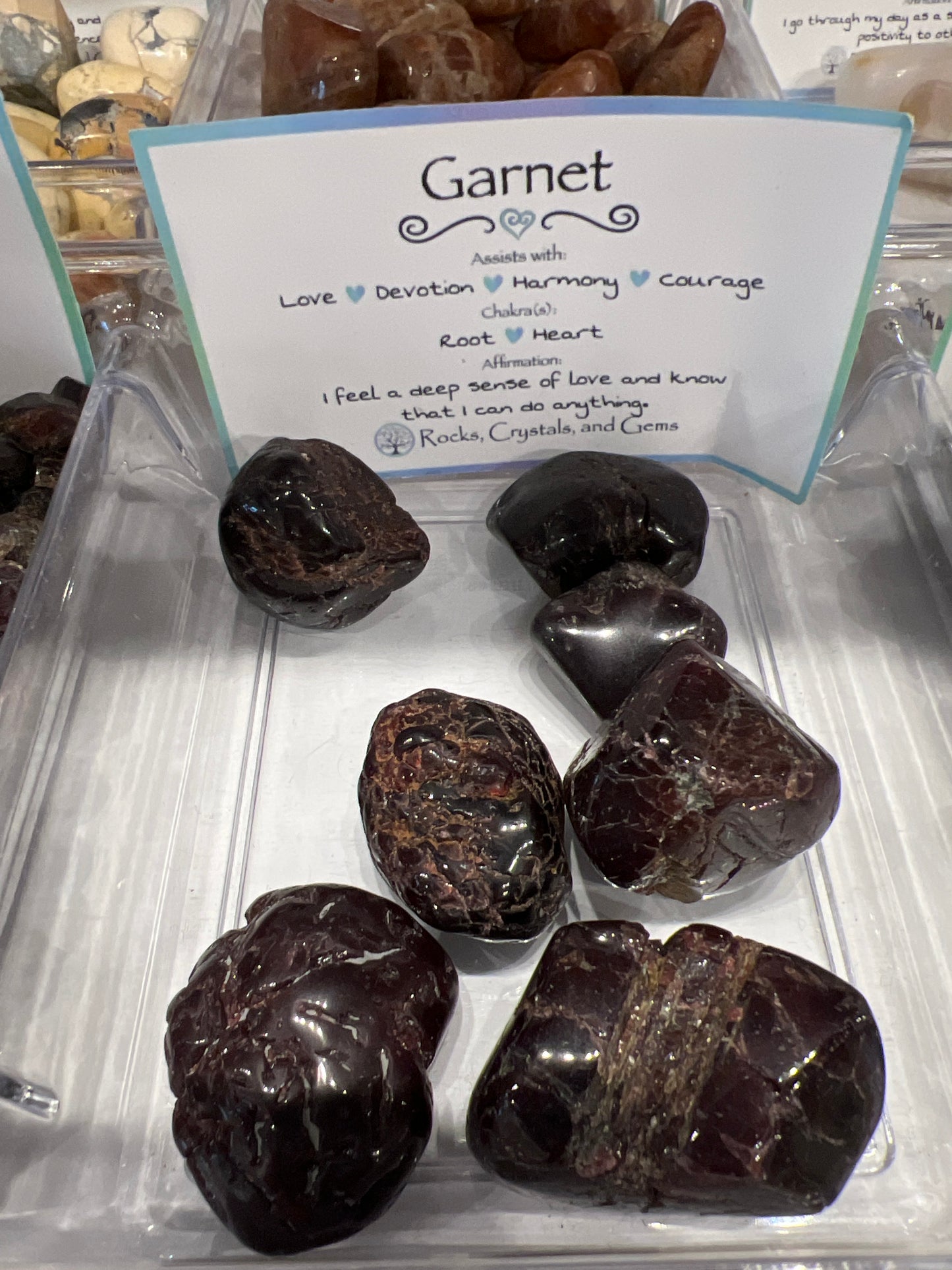 Star Garnet Tumble