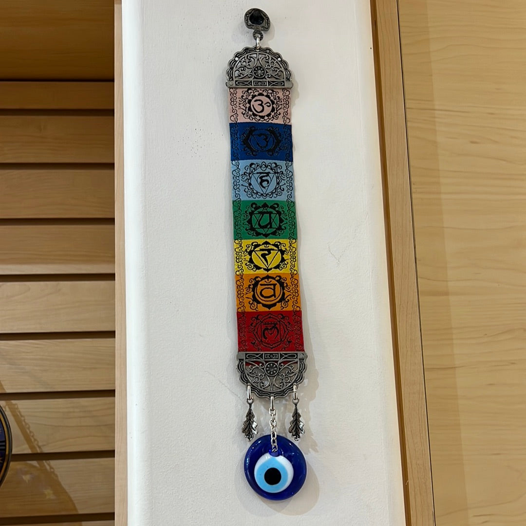 Chakra Evil Eye Wall Hanging