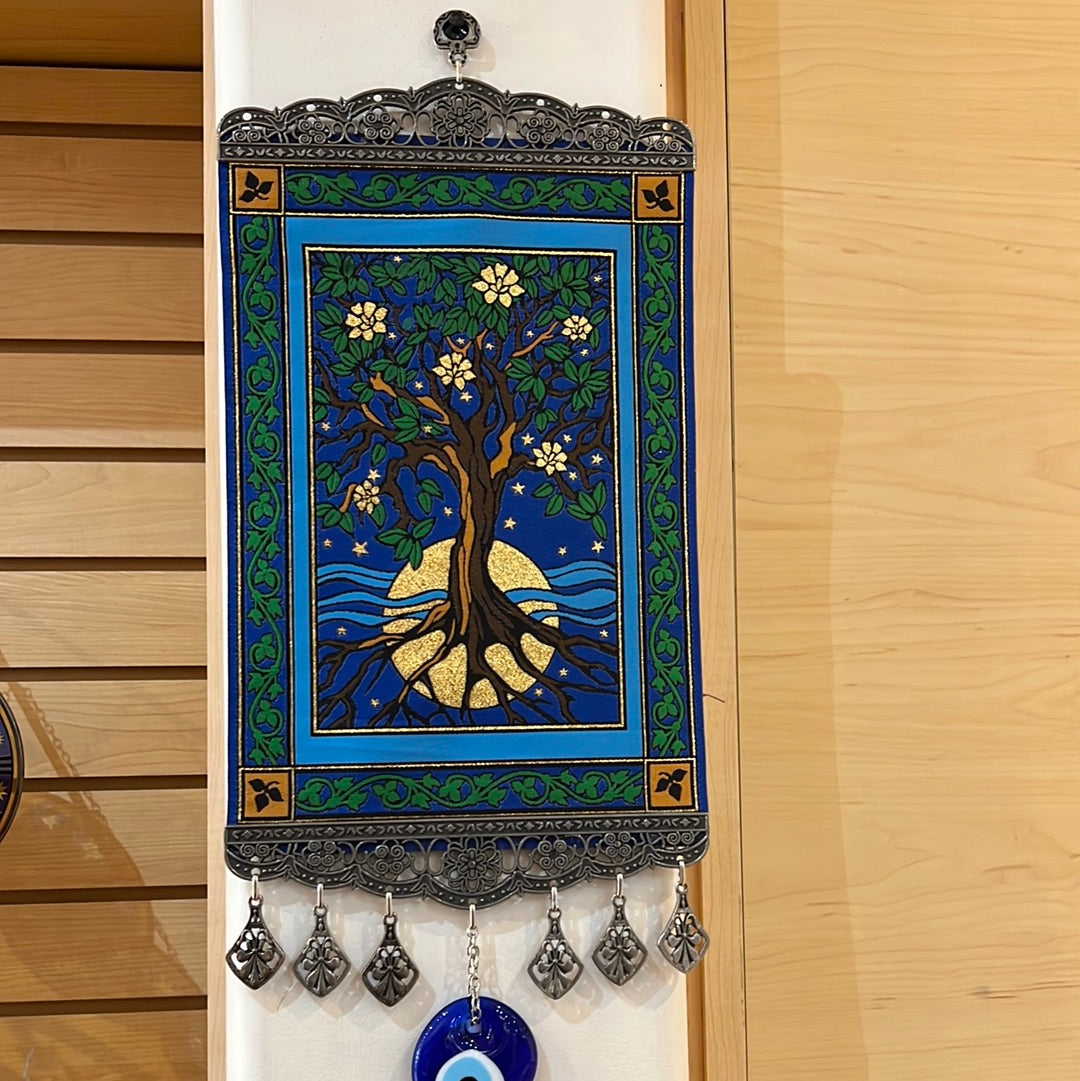Tree Of Life Evil Eye Wall Hanging