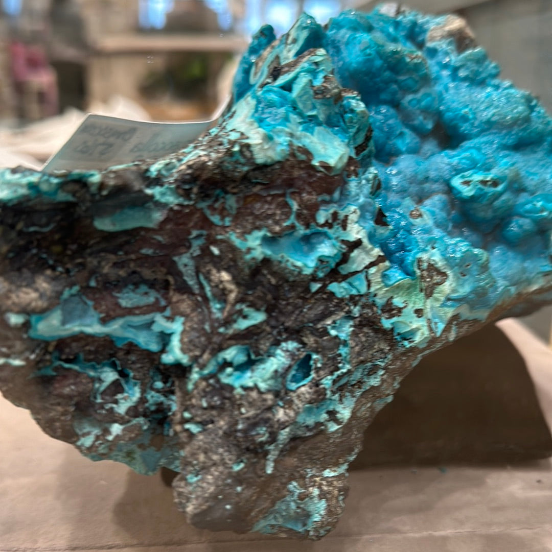 Unique Chrysocolla Display Piece