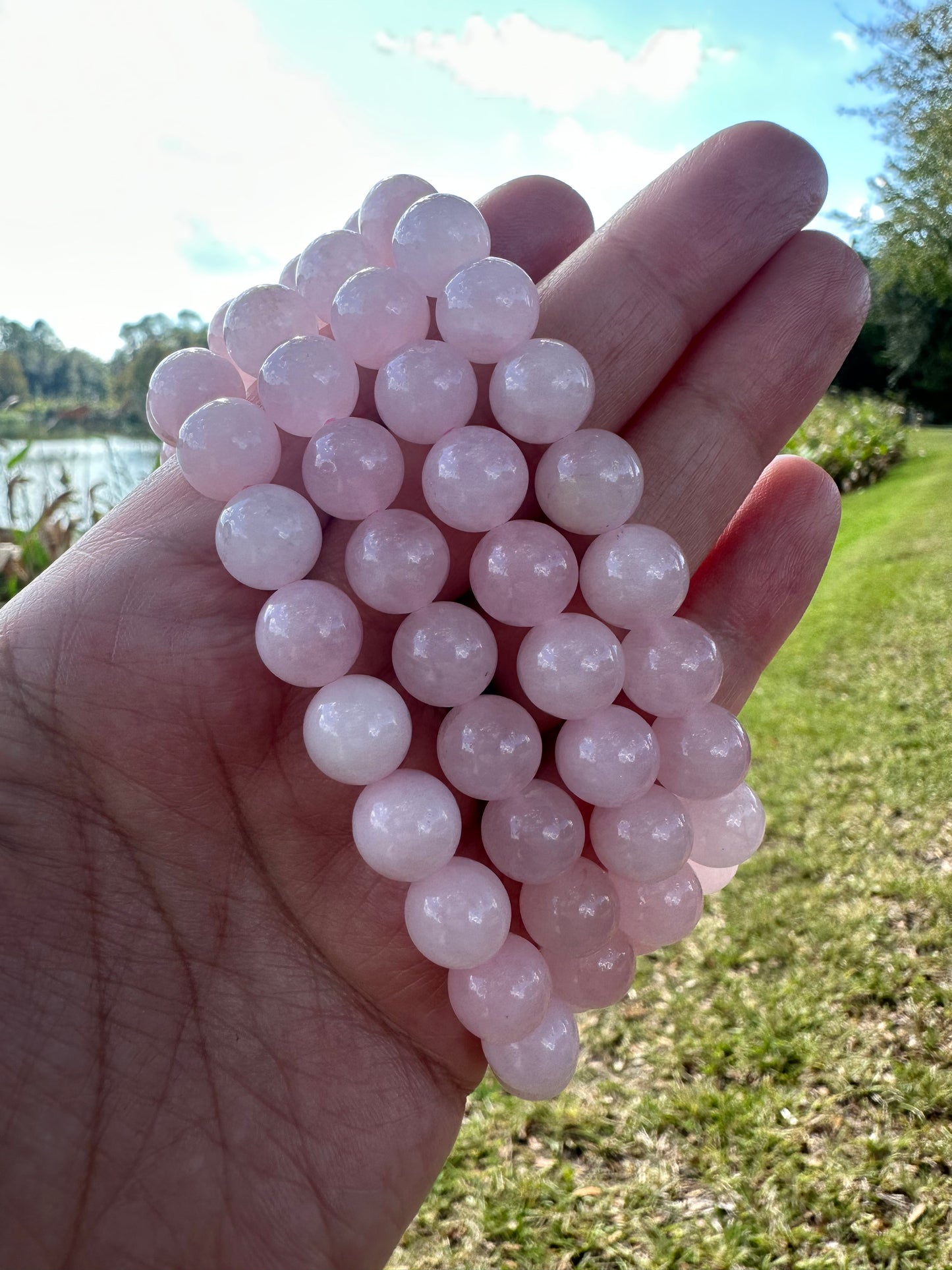 Rose Quartz Bracelet 10mm