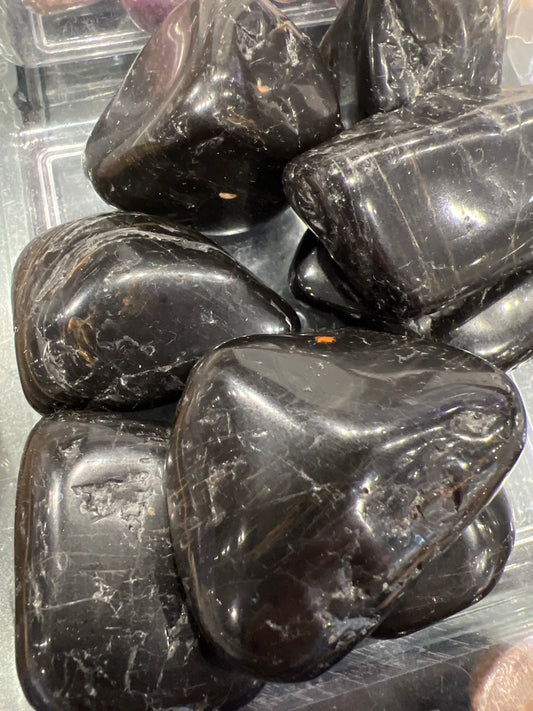 Black Tourmaline Large Tumble