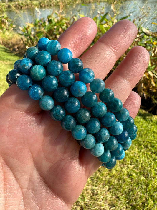 Blue Apatite Bracelet