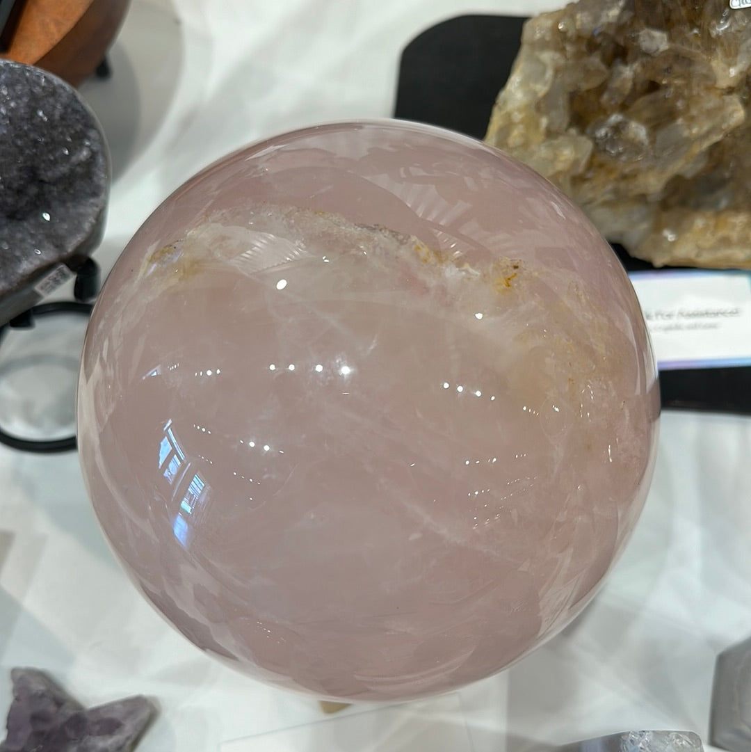 Rose Quartz Sphere