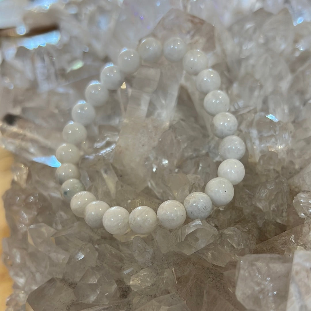 Rainbow Moonstone Bracelet