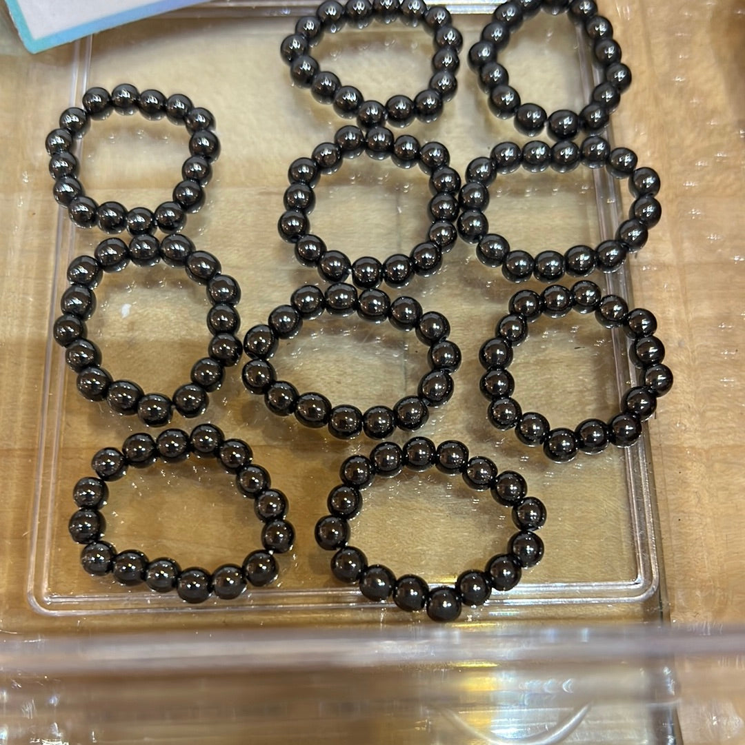 Hematite Beaded Ring