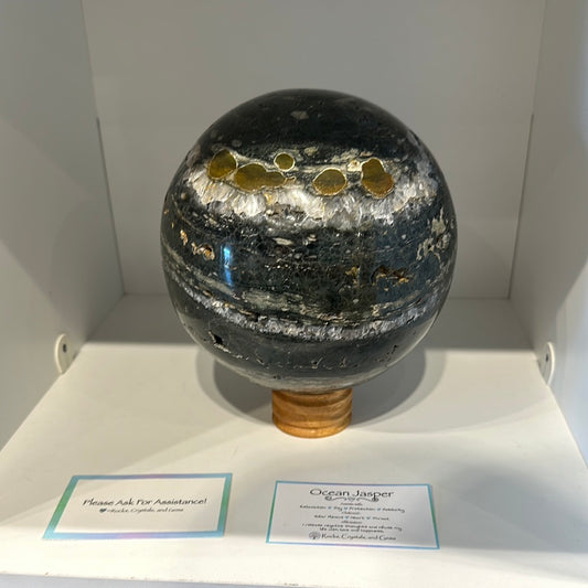 Ocean Jasper Sphere - Large