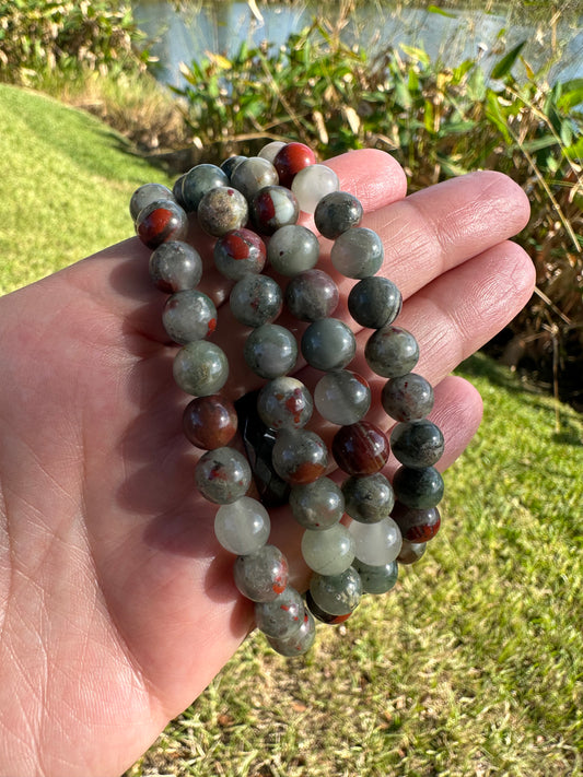 Bloodstone Bracelet