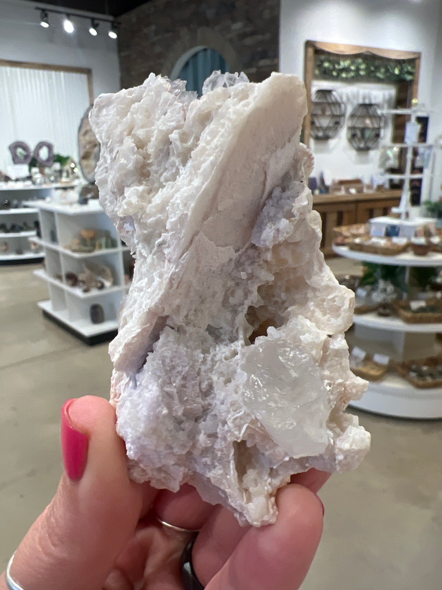 Kunzite Specimen with Cleavelandite, Lepidolite And Calcite