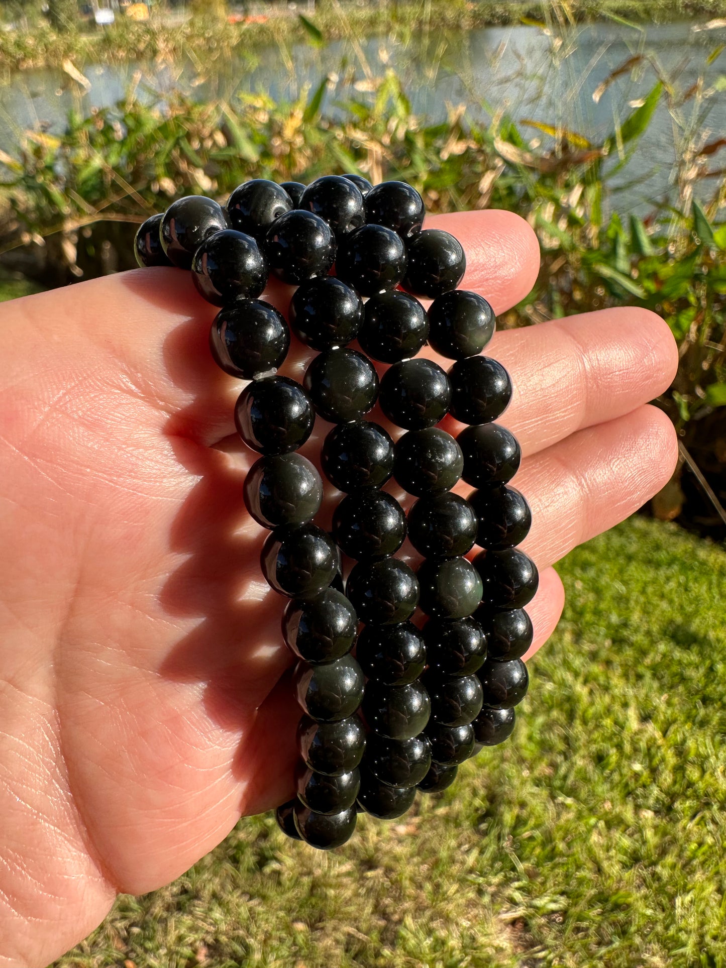 Rainbow Obsidian Bracelet