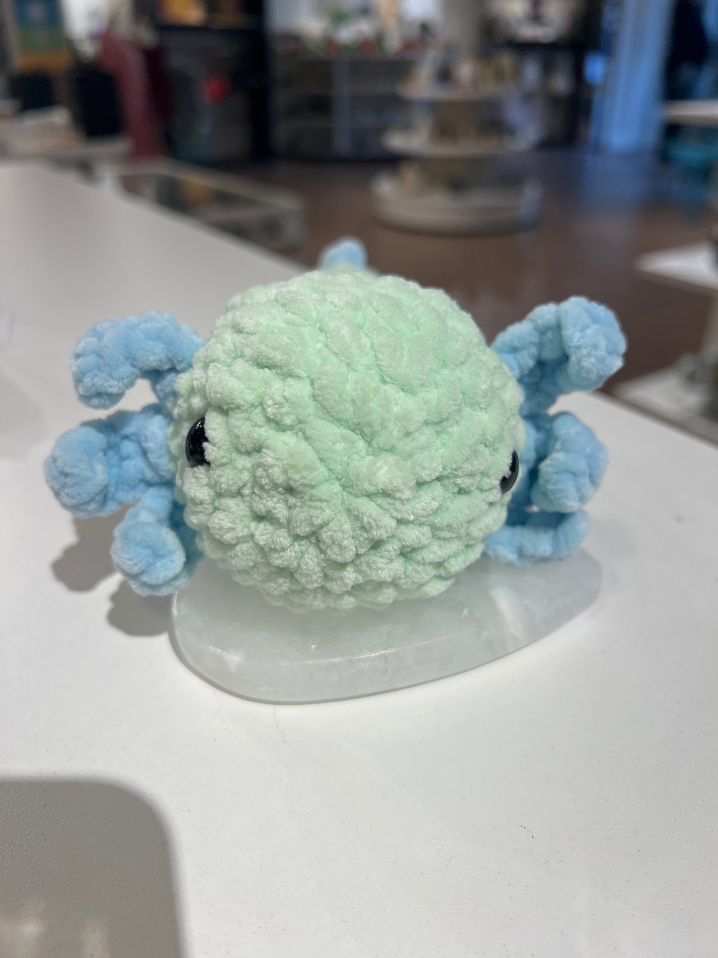 Handmade Crochet Axolotl