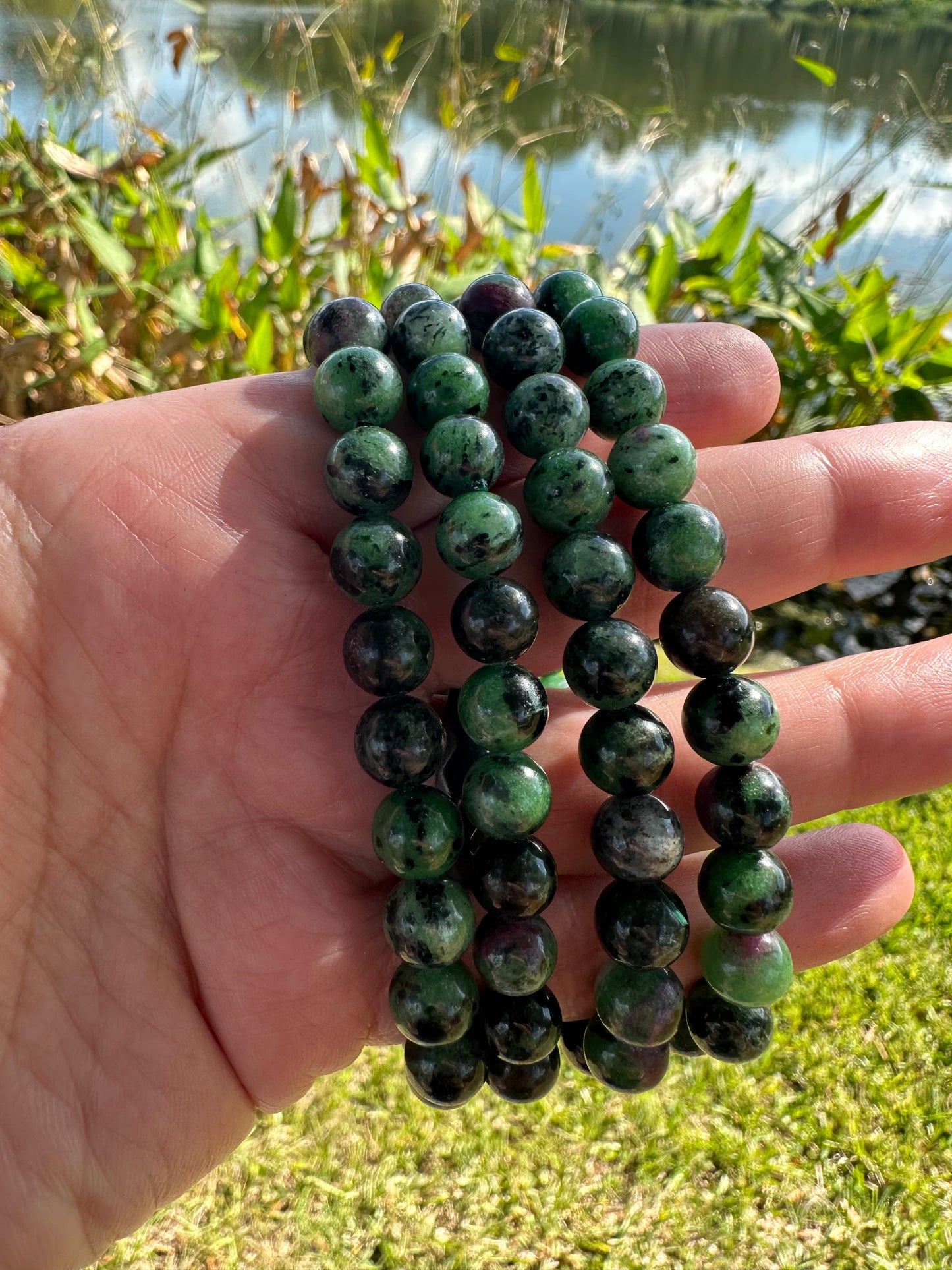 Ruby in Zoisite Bracelet